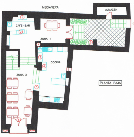 Plan of ground floor